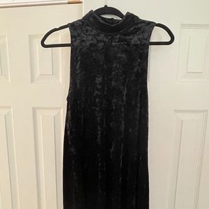 Audrey 3+1 Black Velvet Dress, Medium, Like New